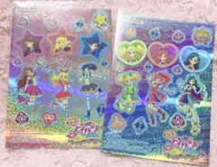 ナムコでアイカツ！キャンペーン　アイカツ シール　星宮いちご　namco