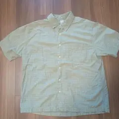 OLD NAVY 半袖チェックシャツ Lサイズ