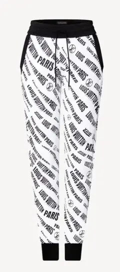 ルイヴィトン パンツ スランティドシグネチャージャカード ジョギングパンツ