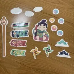 ウォールステッカー　こいのぼり2