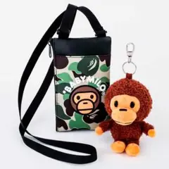 BAPE KIDS スマホポシェット & MILOポーチ