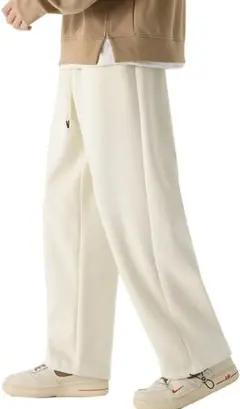 3XL サルエルパンツ メンズ オールシーズン対応 3XL ホワイト
