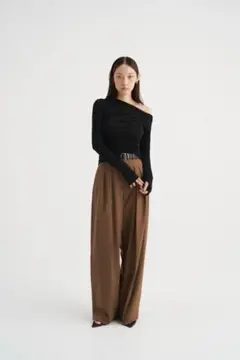 venica/ Double tuck cocoon pants