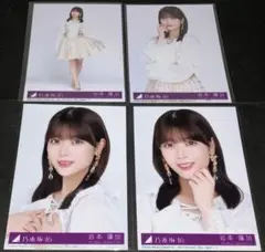 乃木坂46 岩本蓮加 生写真 チャンスは平等 4枚コンプ