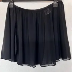【新品】バレエスカート 黒 フレア
