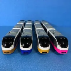 プラレール　E657系 特急ひたち リバイバルカラー 4色　改造品 プラレール S-19 E657系特急ひたちリバイバルカラー黄色
