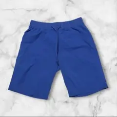 青色 Mサイズ ショートパンツ