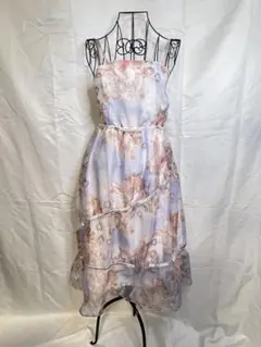 新品 タグ付き ブルー 天使 妖精 ノースリーブ ワンピース ロリィタ