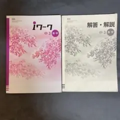 数学☆中3☆問題集☆iワーク