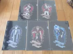 ツイステッドワンダーランド A4 クリアファイル5枚　新品・未開封①
