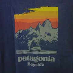 patagonia Bayside Tシャツ ネイビー