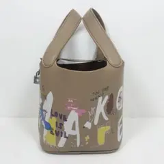 【未使用】トムとジェリー ハンドバッグ ベージュ　南京錠