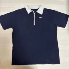 tiptop ハーフジップBIGプルオーバー　半袖 ネイビー