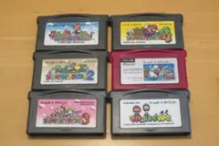 スーパーマリオ系ソフト ６本セット