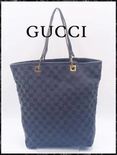 GUCCI グッチ GG キャンバス トートバッグ ハンドバッグ