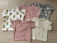 80cm半袖トップス5枚セット