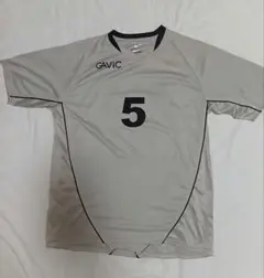 GAVIC グレー シャツ 背番号5
