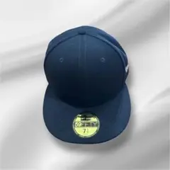 ニューエラ　59FIFTY ネイビー　無地　7と2分の1 59.6cm