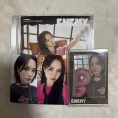 TWICE enemy ミナ盤　JYP特典 トレカ　ミナ