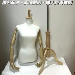 【即決大歓迎】上半身トルソー マネキンディスプレイ スタンド付き(不安定)
