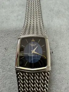 SEIKO Credor Ladies Quartz Watch 6730-5340 Blue Agate Dial