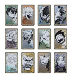 僕のヒーローアカデミア 原画展 箔押しクリアカード