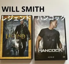 WILL SMITH I AM LEGEND & HANCOCK DVDセット