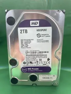 WD 3.5インチHDD 2TB