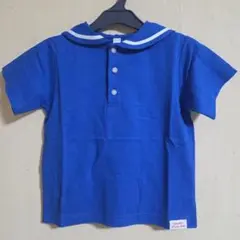 新品 アプレレクール セーラー衿Tシャツ 110cm