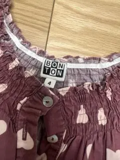 BONTON ハート柄 ワンピース 4