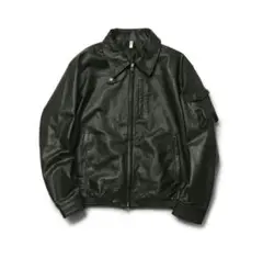 新品　25SS CCU スイングトップ　レザージャケット　サイズ1 山羊革 □CCU □ 