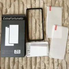 2枚入り iPhone 15 Pro 専用 ガラスフィルム ガイド枠付き