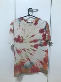 タイダイデザイン コットンTシャツ