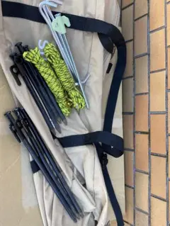 DODのテントバッグとペグとガイロープ 未使用ほか