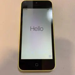ジャンク品　iPhone 5c イエロー　本体