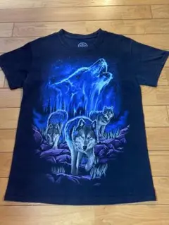 アニマルTシャツ　ウルフ　狼