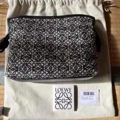 LOEWE フラメンコクラッチミニ(アナグラムジャガード&カーフ)