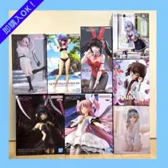 美少女　フィギュア　まとめ売り　まどマギ　コナン　NIKKE など　8点