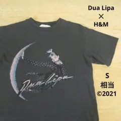 Dua Lipa✕H&M デュアリパ ©2021 両面 ミュージックTシャツ
