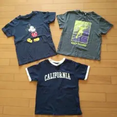 ユニクロ・GU・西松屋 Tシャツ3枚セット140cm