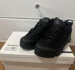 新品未使用 MM6xSALOMON X-ALP　スニーカー 22cm MM6 Maison Margiela x Salomon】X-ALP サロモンブラック (MM6