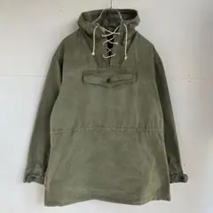 70s ブルガリア軍 アノラックパーカー ミリタリージャケット ユーロ 古着 M