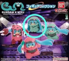 GUNDAM × MIKU フィギュアコレクション ザクぐるみ 初音ミク座り