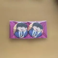 名探偵コナンプラザ　トレーディング缶バッジG 蘭&新一　毛利蘭　工藤新一