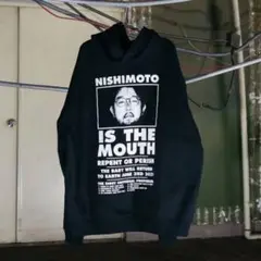 nishimoto is the mouth パーカー ブラックL