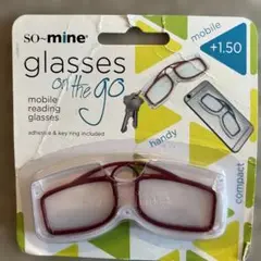 老眼鏡付きキーホルダー