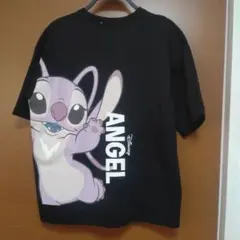 リロ・アンド・スティッチ　エンジェル　Ｔシャツ サイズ M カラー　黒