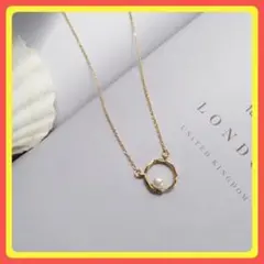 ⭐️フォロー割⭐️ネックレス ゴールド サークル 銅合金 #C283-1