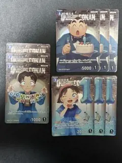 コナンtcg 少年探偵団　CPセット　各3枚