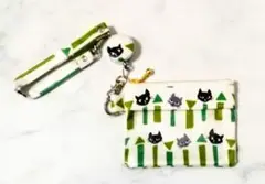 ねこ ネコ 猫 キャット にゃんこ パスケース IDケース ICケース 定期入れ